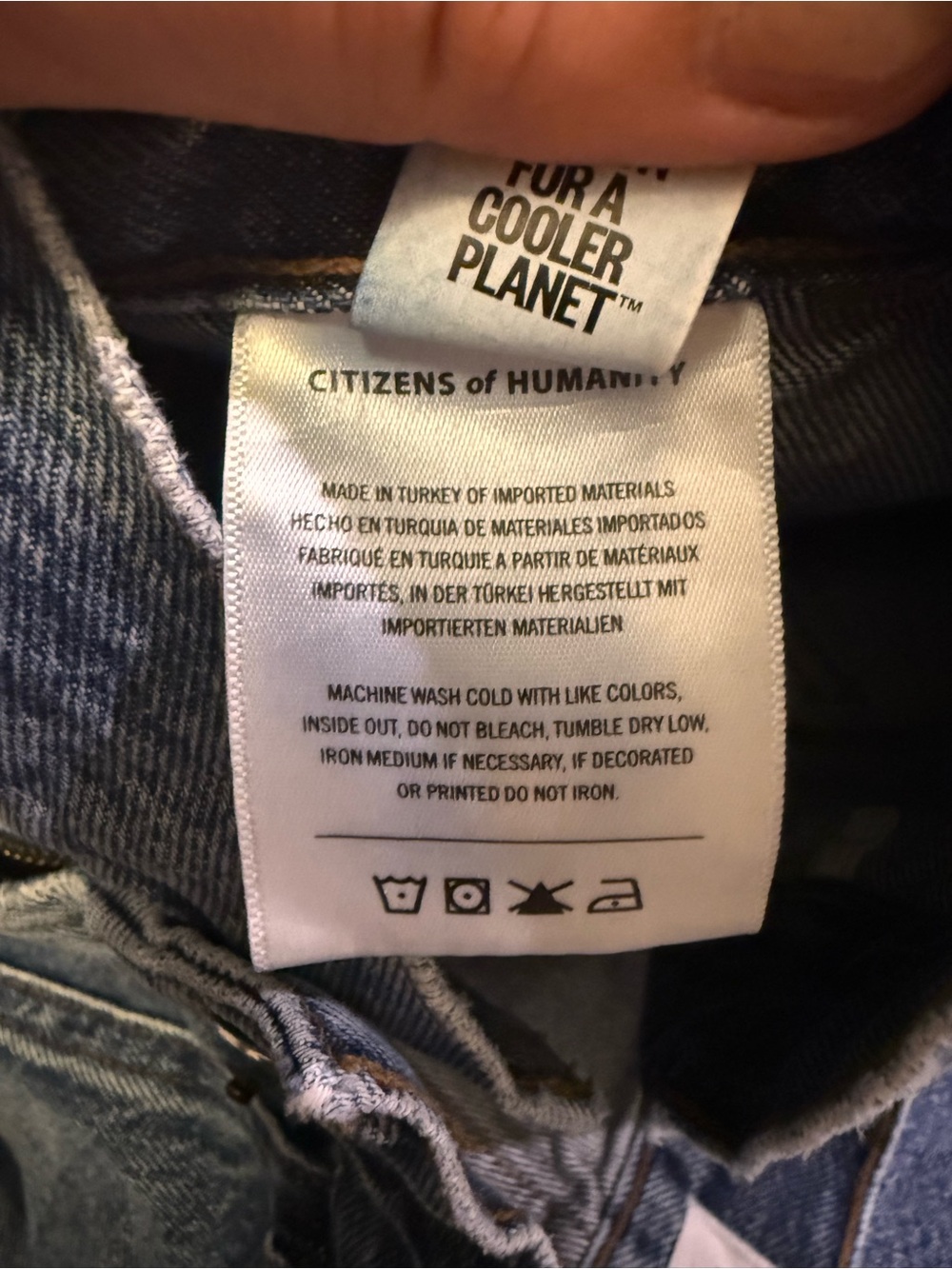 Citizens of Humanity Ines Utility Trouser Jeans - Size 27 - Picture 13 of 14